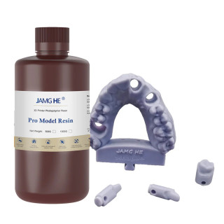 Jamg He Dental Pro Model Resin Low Shrinkage 3D Printer DLP LCD MSLA - 1 KG